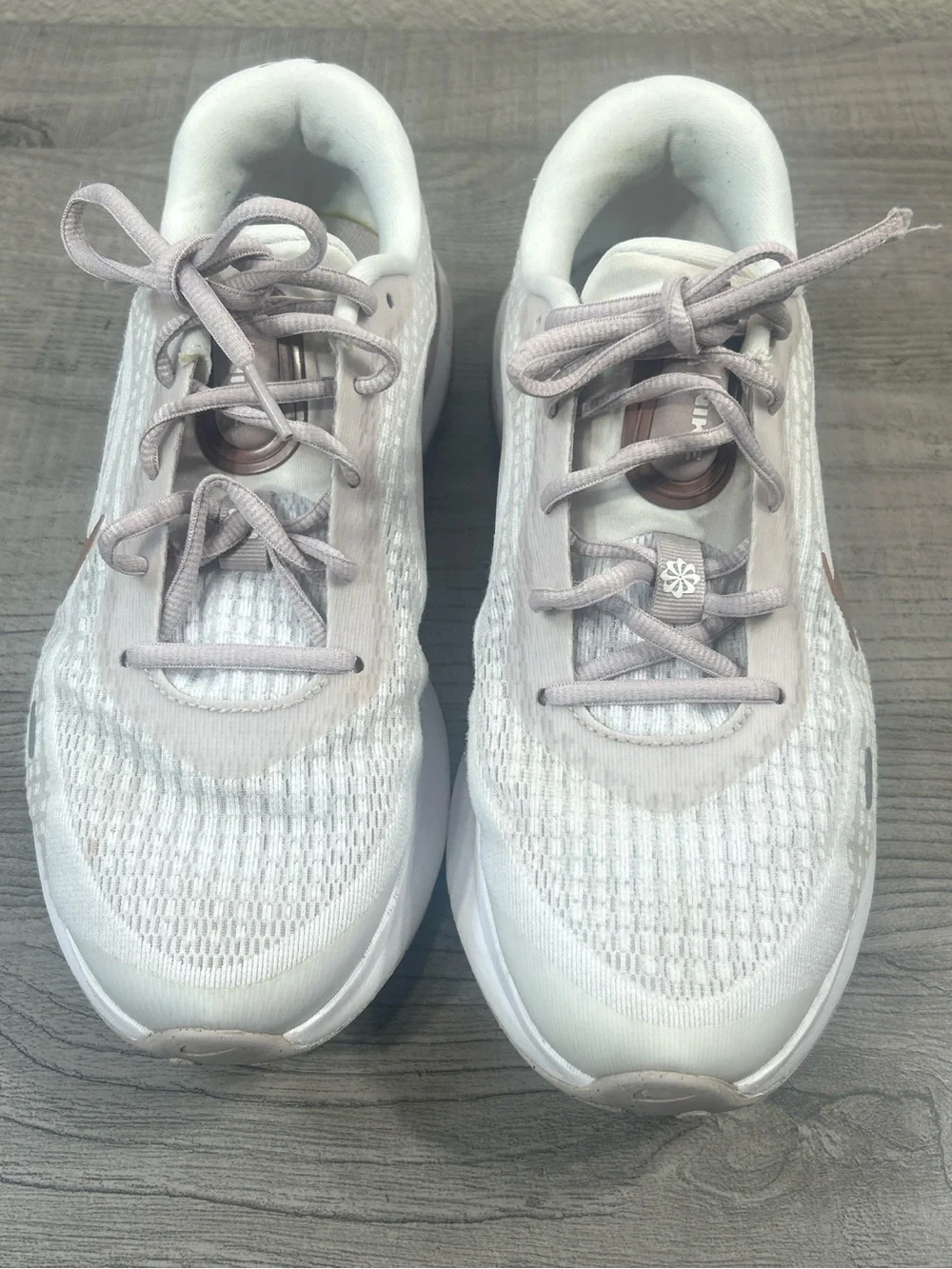 Nike Women’s Sneakers in Blush Pink and White